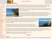 lothars-reiseberichte.de Webseite Vorschau