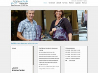 reiem-schuh.ch Webseite Vorschau