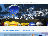 ballonwoche.ch Webseite Vorschau