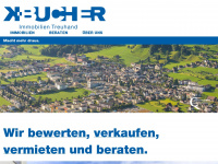 kbucher.ch Webseite Vorschau