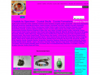 crystal-wizard.com Webseite Vorschau