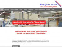 filter-system-technik.de Webseite Vorschau