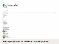 wyborcza.biz Webseite Vorschau