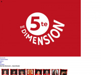 5tedimension.eu Webseite Vorschau