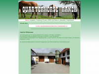 quarterhorse-ranch.de Webseite Vorschau