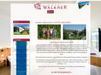hotel-walkner.at Webseite Vorschau