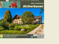 aicherbauer.com Webseite Vorschau