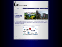 aerospace-institute.com Webseite Vorschau