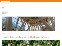 holzbaumeister-salzburg.at Webseite Vorschau