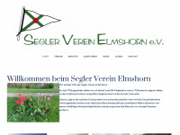 segler-verein-elmshorn.de Webseite Vorschau