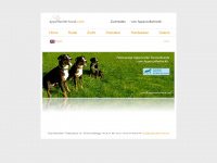 appenzellerhund.com Webseite Vorschau