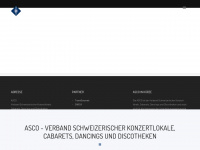 asco-nightclubs.ch Webseite Vorschau