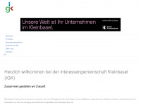 igkleinbasel.ch Webseite Vorschau