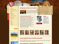 historickaslechta.cz Webseite Vorschau