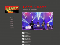 roots-boots.de Webseite Vorschau