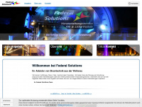 federal-solutions.de Webseite Vorschau
