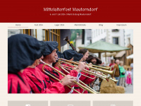 mittelalterfest.org Webseite Vorschau