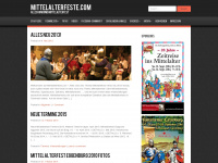 mittelalterfeste.com Webseite Vorschau