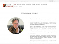 heinfels.at Webseite Vorschau