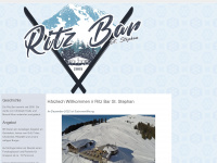 ritz-bar.ch Webseite Vorschau