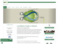 lichtblick-optik-berlin.de Webseite Vorschau