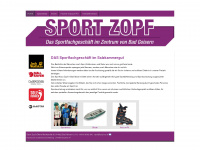 zopf.co.at Webseite Vorschau