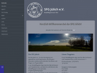 sfg-juelich.de Webseite Vorschau