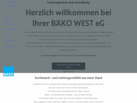 baekowest.de Webseite Vorschau