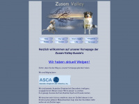 zusam-valley-aussies.de Webseite Vorschau