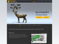 cheetah3d.com Webseite Vorschau