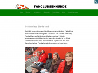 fanclub-sehhunde.de Webseite Vorschau