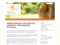 bischof-tenhumberg-stiftung.de Webseite Vorschau