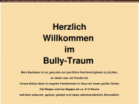 bully-traum.com Webseite Vorschau