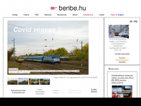 benbe.hu Webseite Vorschau