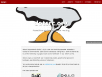 dotsrc.org Webseite Vorschau