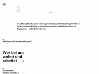 stiftung-habitat.ch Webseite Vorschau