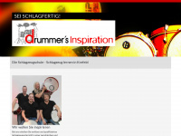 drummers-inspiration.de Webseite Vorschau