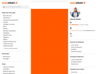 saxoprint.es Webseite Vorschau