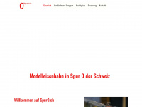 spur0.ch Webseite Vorschau