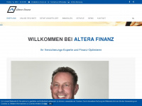 altera-finanz.de Webseite Vorschau