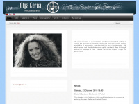 olgacerna.com Webseite Vorschau