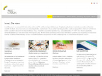 insectservices.de Webseite Vorschau
