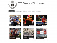 tsr-olympia-wilhelmshaven.de Webseite Vorschau