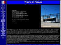 trams-in-france.net Webseite Vorschau