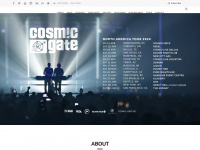 cosmic-gate.de Webseite Vorschau