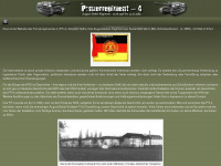 panzerregiment4.de Webseite Vorschau