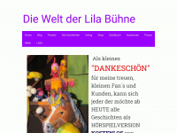 lila-buehne.de Webseite Vorschau