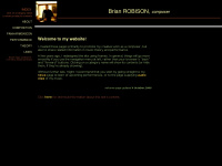 brianrobison.org Webseite Vorschau