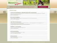 biowein-erleben.de Webseite Vorschau