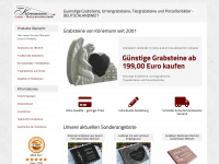 grabsteine-klnt.de Webseite Vorschau
